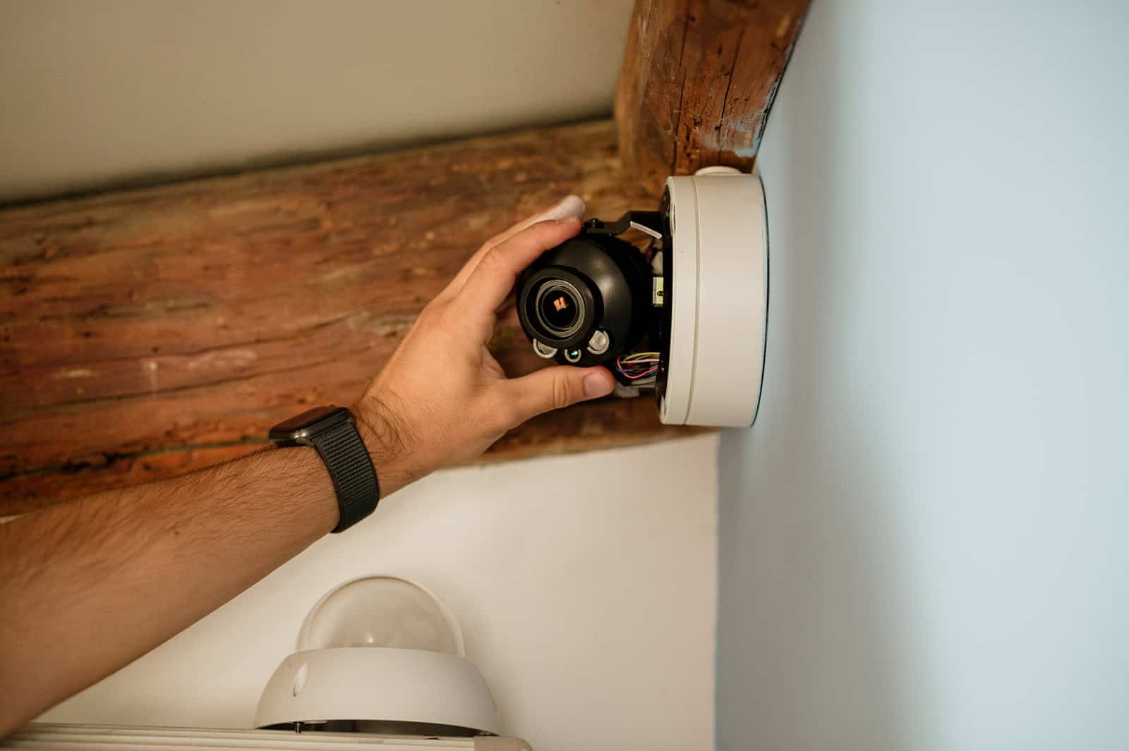 Mise en place vidéosurveillance chez un client A2S Telecom